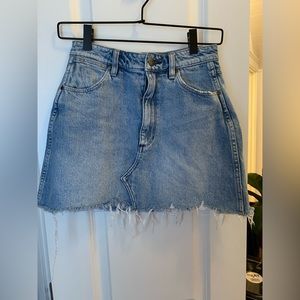 Wrangler denim skirt